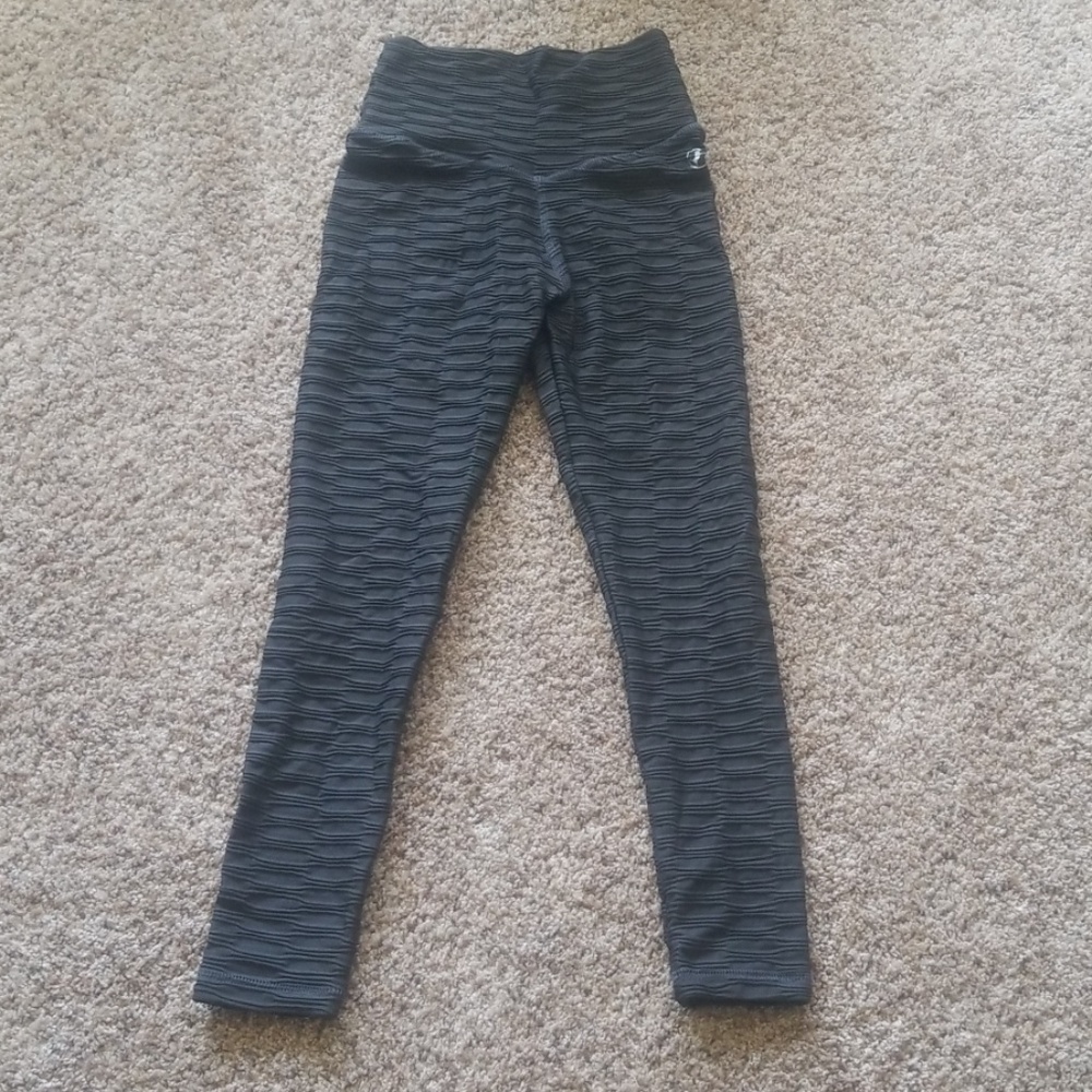 Abs2bfitness Scrunch Butt Ribbed Leggings